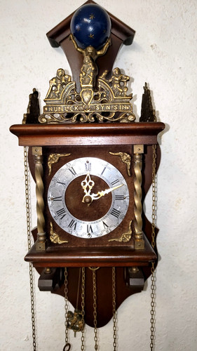 Alte zaanse kleine wanduhr - zaanse,