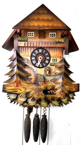 Alte kuckucksuhr - alte,