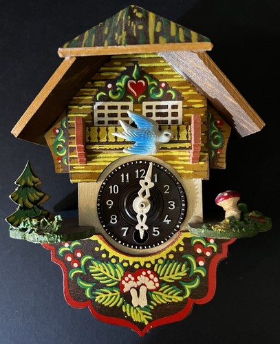 Sehr alte miniatur pendeluhr - sehr,