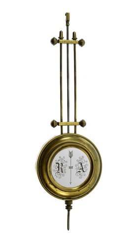 Altes uhrenpendel email - altes, ra