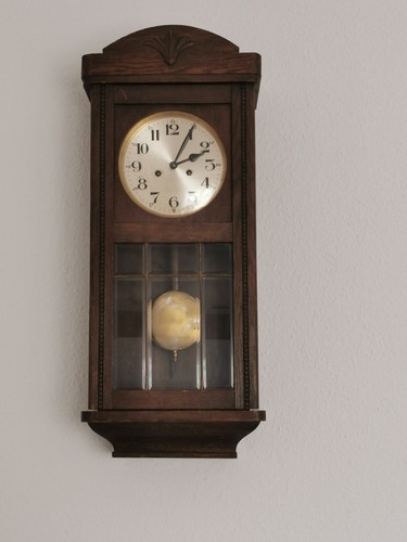 Pendeluhr mit fach - pendeluhr, 2-fach
