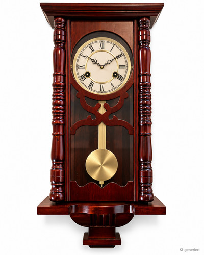 Klassische pendel wanduhr holz - klassische,