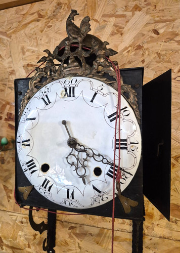 Antike comtoise wanduhr hahn - antike,