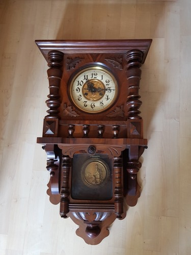 Pendeluhr 1890er regulator - pendeluhr,
