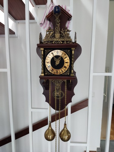 Zaanse wanduhr erbstück - wanduhr, –