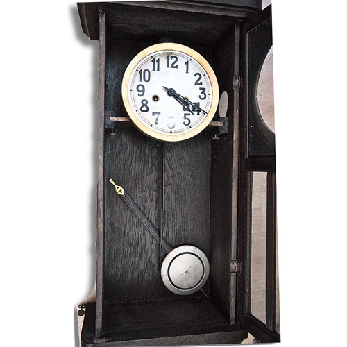 Alte regulator wanduhr - alte,