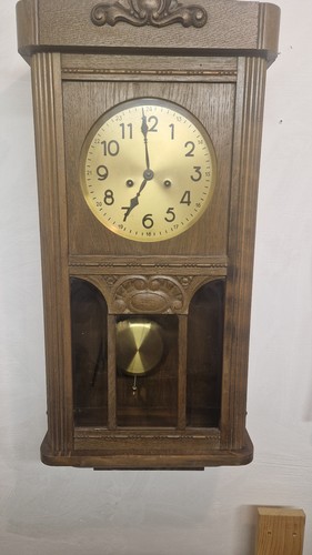 Alte regulator wanduhr - alte,