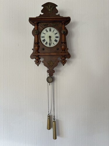 Antike pendelwanduhr aus - antike,