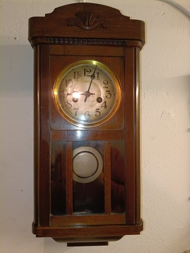 Wanduhr gustav becker - gustav, nussbaum