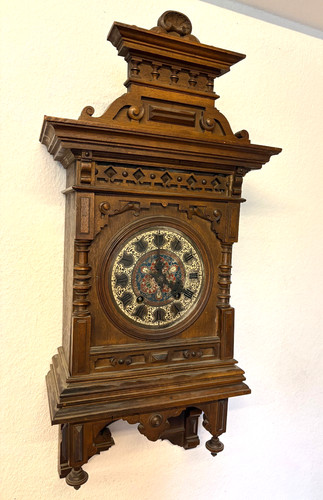 Seltene gründerzeit wanduhr - gründerzeit,