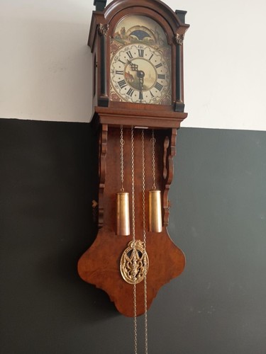 Stilvolle antike wanduhr - wanduhr, mit