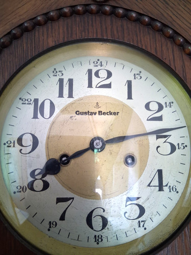 Wanduhr antik pendel - antik, gustav