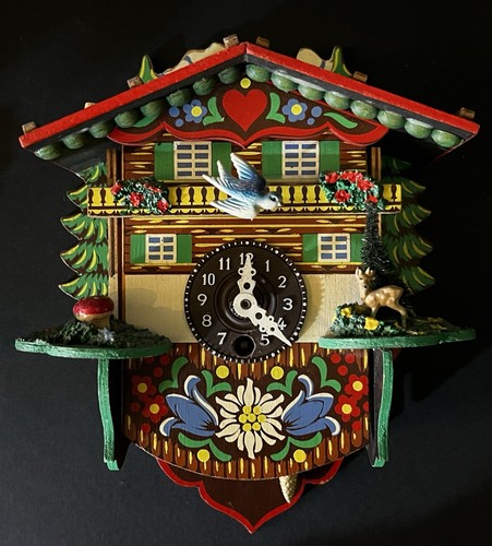 Sehr alte miniatur pendeluhr - sehr, /