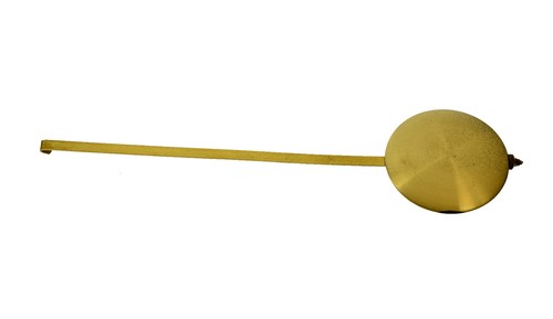 Altes uhrenpendel pendel - uhrenpendel, f